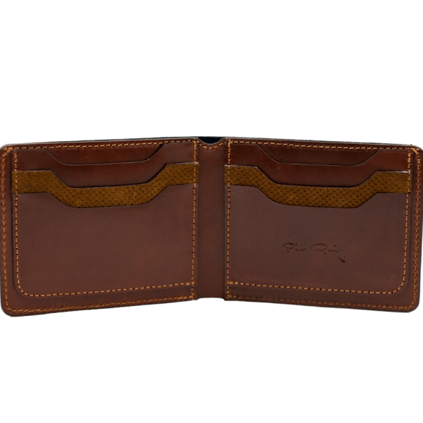 Carey Leather Wallet - Light Brown Color